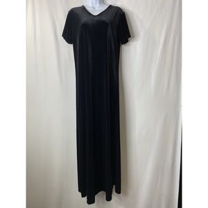 Toto Collection Womens Velvet Dress Size Medium Maxi Whimsygoth Victorian Gala